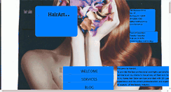 Desktop Screenshot of hairart.co